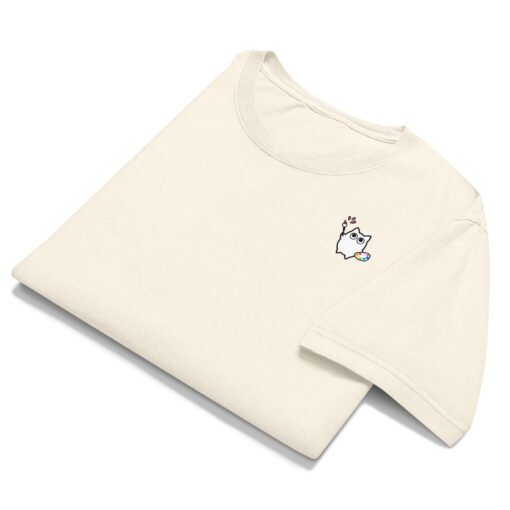 Unisex oversized t-shirt Little Ghost Paint