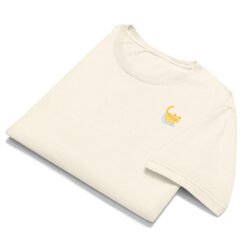 Unisex oversized t-shirt Orange Cat Laptop
