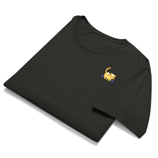 Unisex oversized t-shirt Orange Cat Bathing - Image 2