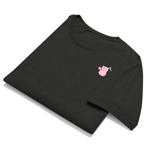 Unisex oversized t-shirt Hungry Pig Hamburger - Image 2