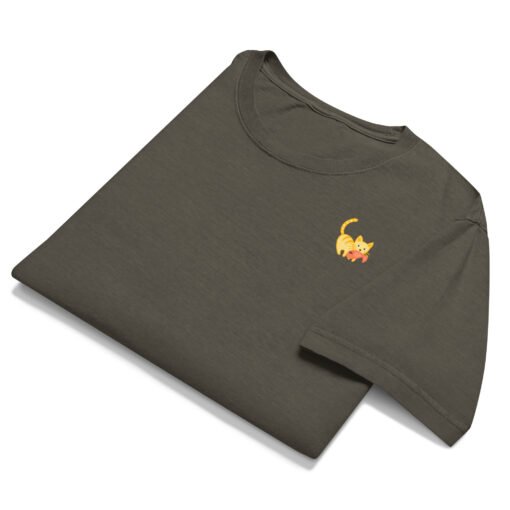 Unisex oversized t-shirt Orange Cat Fish - Image 4
