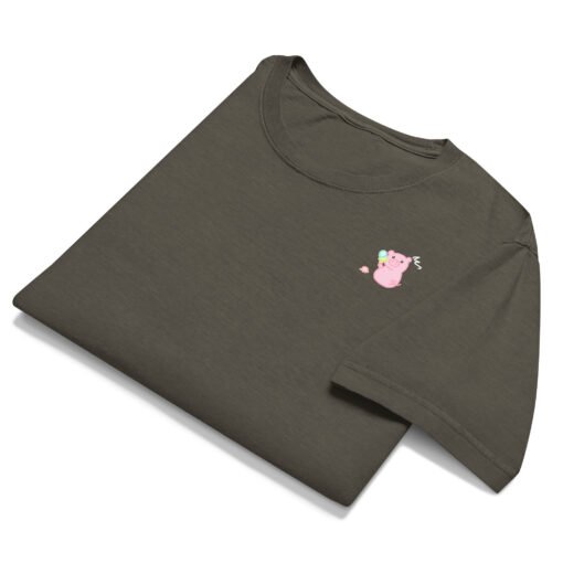 Unisex oversized t-shirt Hungry Pig Ice Cream - Image 4