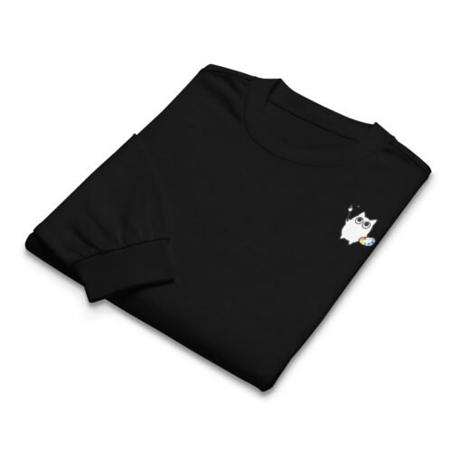Premium heavyweight long sleeve shirt Little Ghost Painting - Image 2