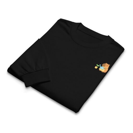 Premium heavyweight long sleeve shirt Gardening Capybara - Image 2