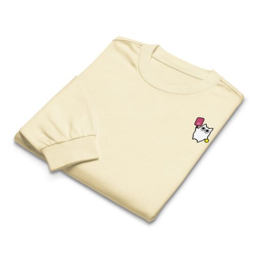 Premium heavyweight long sleeve shirt Little Ghost Pickleball - Image 6