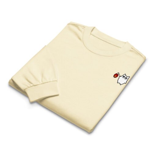 Premium heavyweight long sleeve shirt Little Ghost Lantern - Image 6