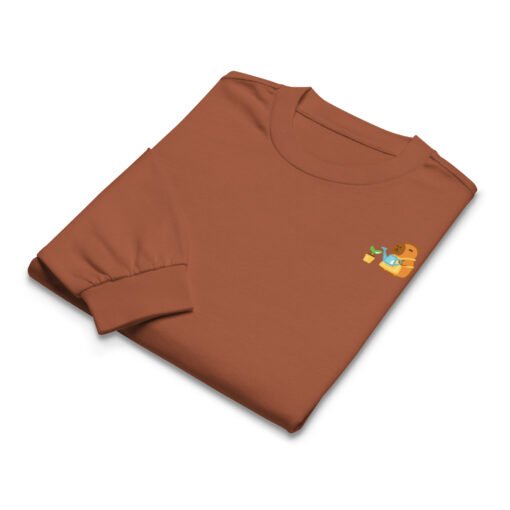 Premium heavyweight long sleeve shirt Gardening Capybara - Image 4