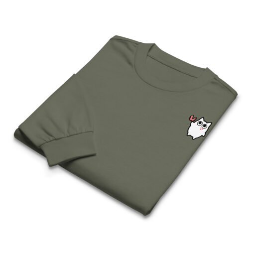 Premium heavyweight long sleeve shirt Little Ghost Donuts - Image 5