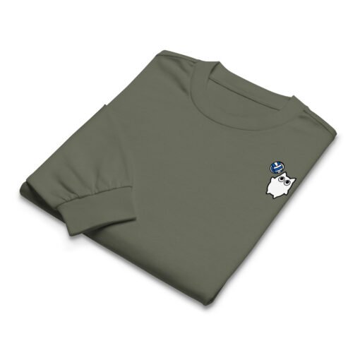 Premium heavyweight long sleeve shirt Little Ghost Volleyball - Image 5