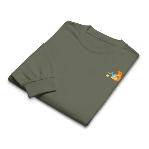 Premium heavyweight long sleeve shirt Gardening Capybara - Image 5