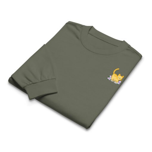 Premium heavyweight long sleeve shirt Orange Cat Outdoor - Image 5