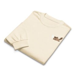 Premium heavyweight long sleeve shirt Raccoon Dandelion