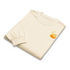 Premium heavyweight long sleeve shirt Orange Cat Orange Peel