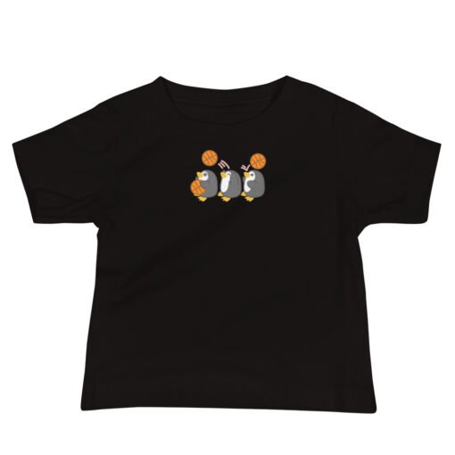 Baby Jersey Short Sleeve Tee Penguin Team Basketball - Image 2