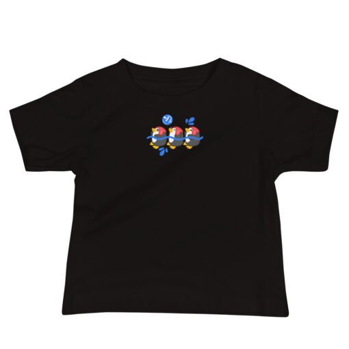 Baby Jersey Short Sleeve Tee Penguin Team Waterpolo - Image 2