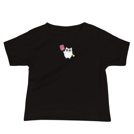 Baby Jersey Short Sleeve Tee Little Ghost Pickleball - Image 2