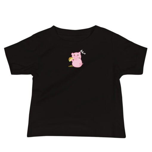 Baby Jersey Short Sleeve Tee Hungry Pig Tacos - Image 2