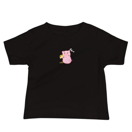 Baby Jersey Short Sleeve Tee Hungry Pig Tacos - Image 2