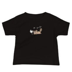 Alternative view of Baby Jersey Short Sleeve Tee Raccoon Dandelion