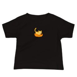 Alternative view of Baby Jersey Short Sleeve Tee Orange Cat Orange Peel