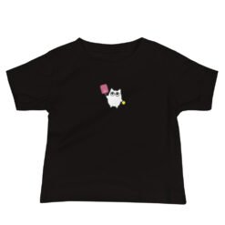 Alternative view of Baby Jersey Short Sleeve Tee Little Ghost Pickleball