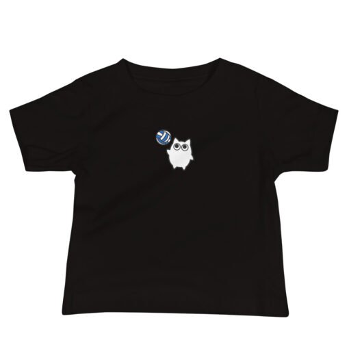 Baby Jersey Short Sleeve Tee Little Ghost Volleyball - Image 2
