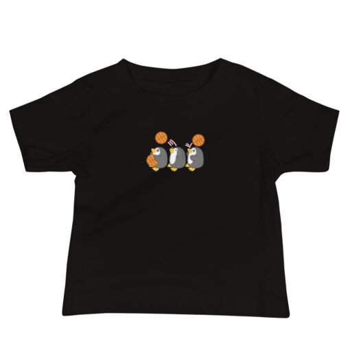 Baby Jersey Short Sleeve Tee Penguin Team Basketball - Image 2