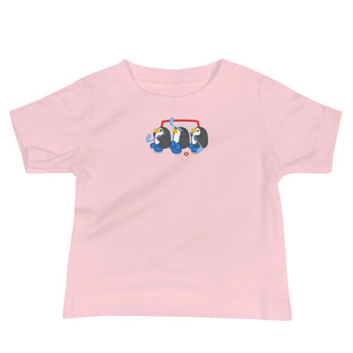 Baby Jersey Short Sleeve Tee Penguin Team Hockey - Image 3