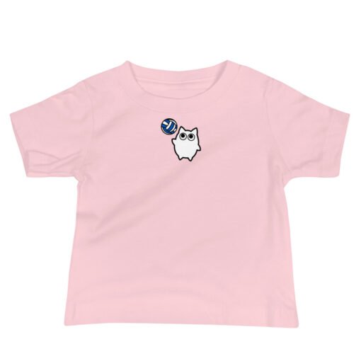 Baby Jersey Short Sleeve Tee Little Ghost Volleyball - Image 3