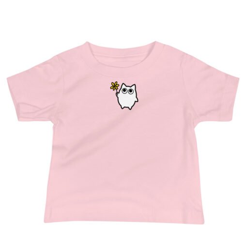 Baby Jersey Short Sleeve Tee Little Ghost Flower - Image 3