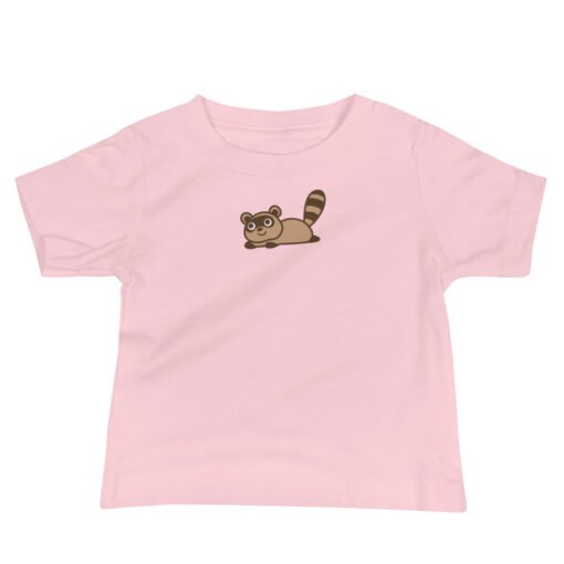Baby Jersey Short Sleeve Tee Raccoon - Image 3