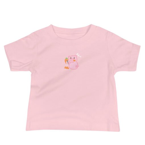 Baby Jersey Short Sleeve Tee Hungry Pig Spaghetti - Image 3