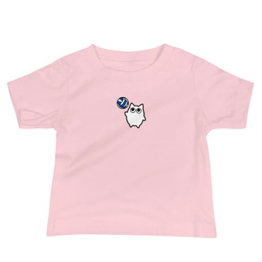 Baby Jersey Short Sleeve Tee Little Ghost Volleyball - Image 3