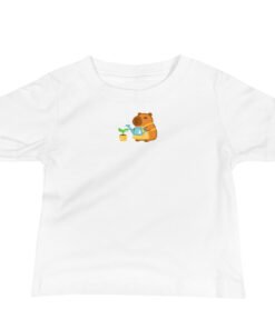 Baby Jersey Short Sleeve Tee Gardening Capybara