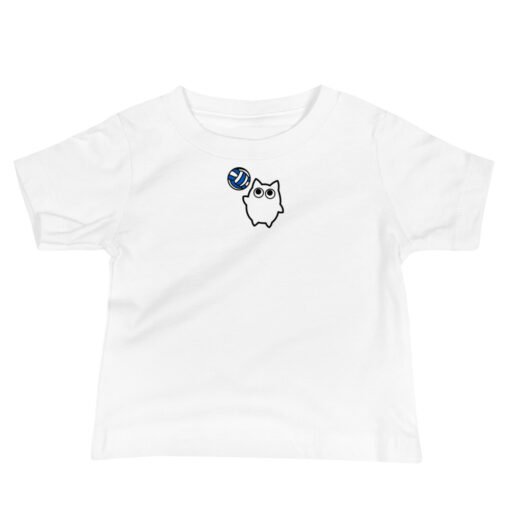 Baby Jersey Short Sleeve Tee Little Ghost Volleyball