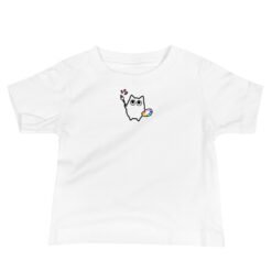 Baby Jersey Short Sleeve Tee Little Ghost Painting