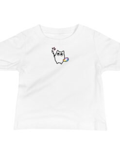 Baby Jersey Short Sleeve Tee Little Ghost Painting