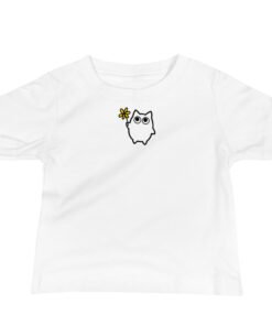Baby Jersey Short Sleeve Tee Little Ghost Flower