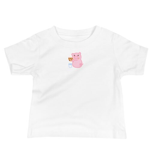 Baby Jersey Short Sleeve Tee Hungry Pig Cookie