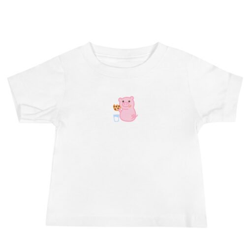 Baby Jersey Short Sleeve Tee Hungry Pig Cookie