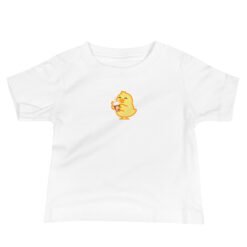 Baby Jersey Short Sleeve Tee Baby Chick Coffee