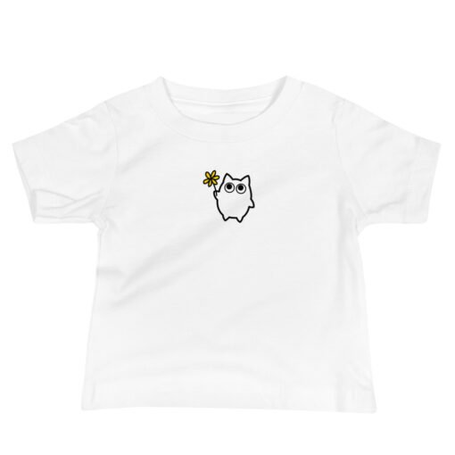 Baby Jersey Short Sleeve Tee Little Ghost Flower