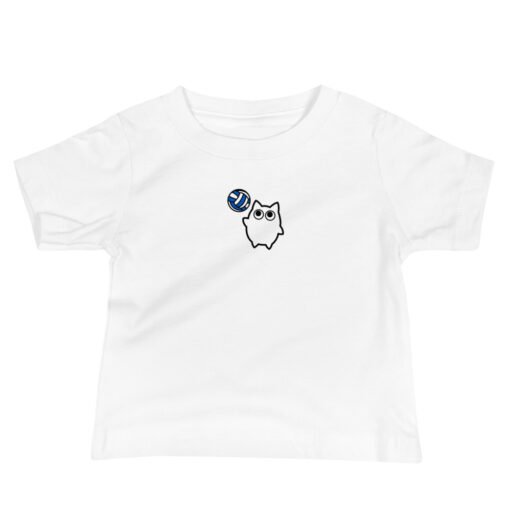 Baby Jersey Short Sleeve Tee Little Ghost Volleyball