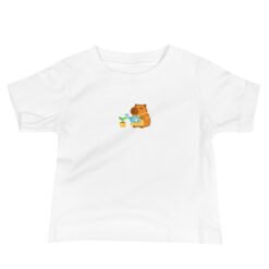 Baby Jersey Short Sleeve Tee Gardening Capybara
