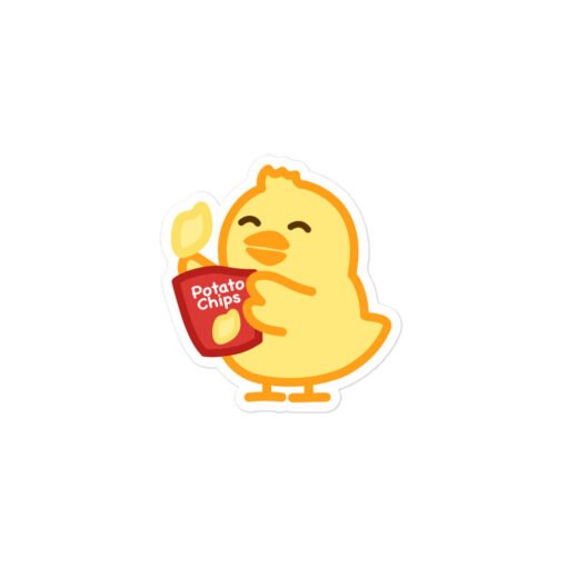 Bubble-free stickers Baby Chick Chips - Image 2