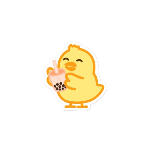 Bubble-free stickers Baby Chick Boba - Image 2