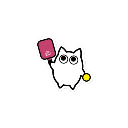 Bubble-free stickers Little Ghost Pickleball - Image 2