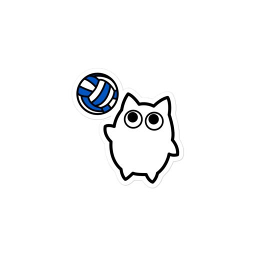 Bubble-free stickers Little Ghost Volleyball - Image 2