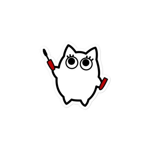 Bubble-free stickers Little Ghost Makeup - Image 2