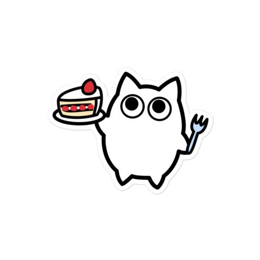 Bubble-free stickers Little Ghost Shortcake